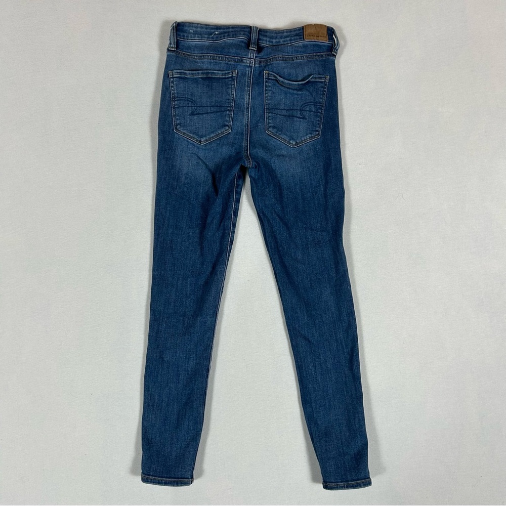 American Eagle Hi Rise Jegging Women’s 4 Short Next Level Stretch High Rise Jean - Picture 3 of 13